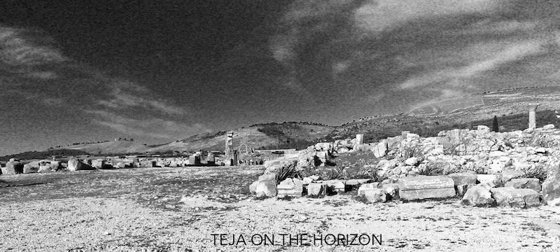 poem image for Gas Masks for Khan Sheikhoun | ruins in Morocco