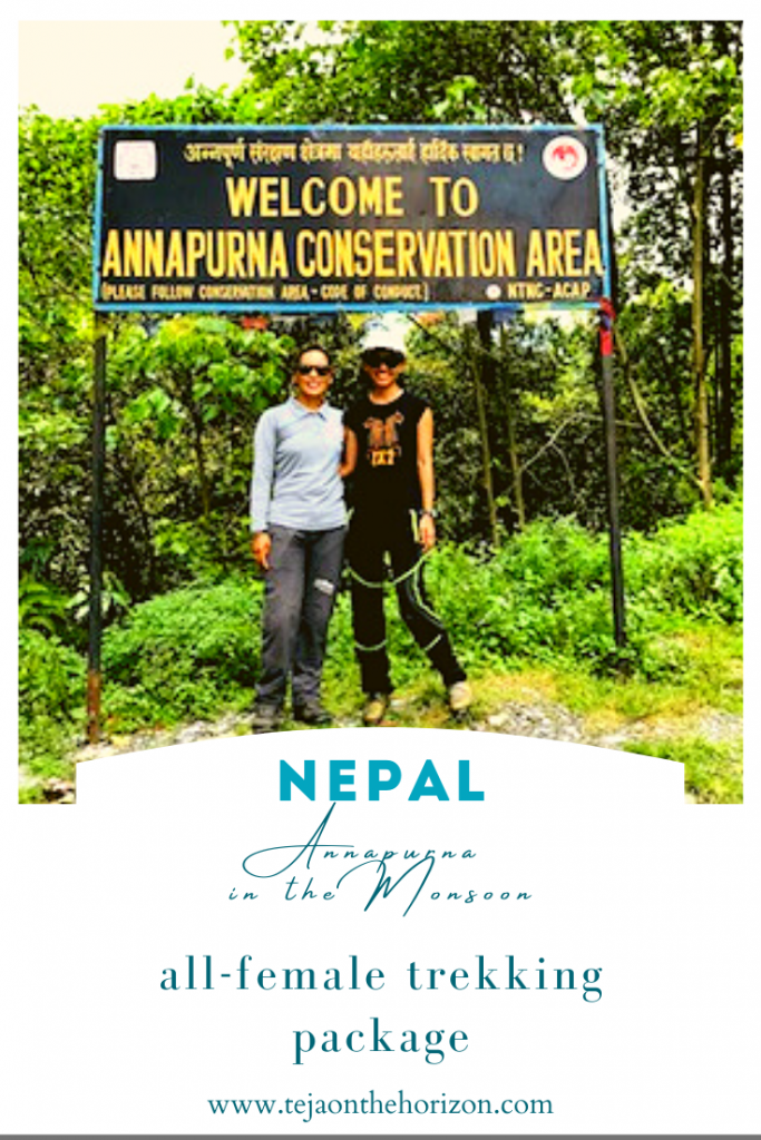 Annapurna in the Monsoon Day 1: An Expedition of Three Sisters | ABC trekking in monsoon | 3 Sisters Trekking | female trekking guide Nepal | Asian female trekker