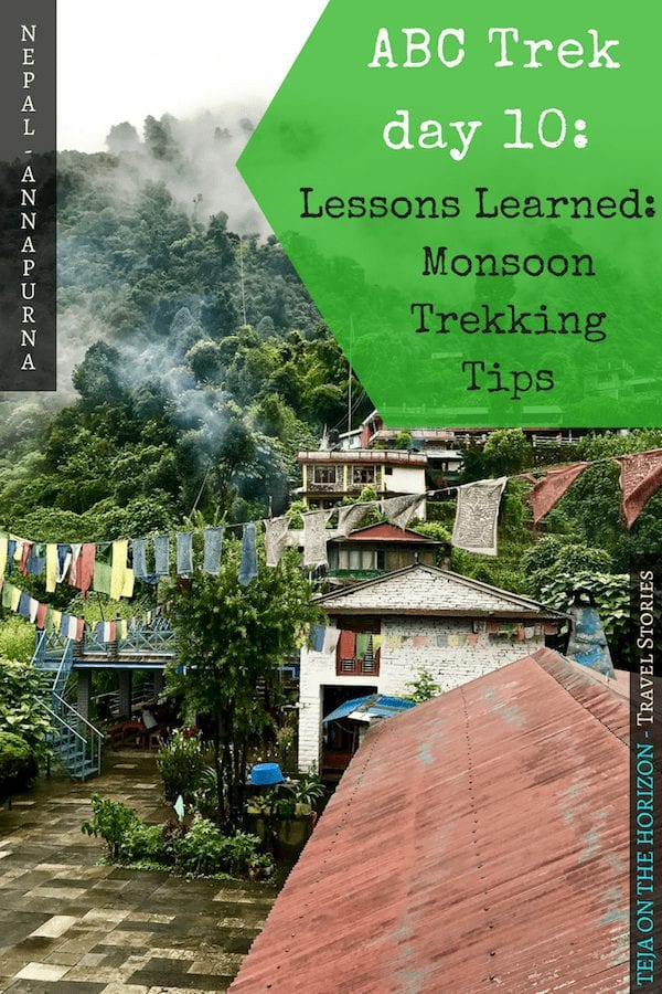 Annapurna in the Monsoon: 10 Trekking Tips
