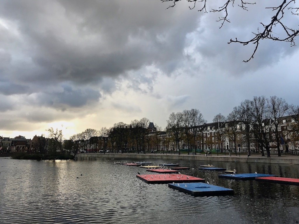 'Mondrian in the Hague: Celebrating Dutch Street Art' article on travel blog Teja on the Horizon | Mondrian centennial | De Stijl 100 years anniversary | sightseeing in the Hague