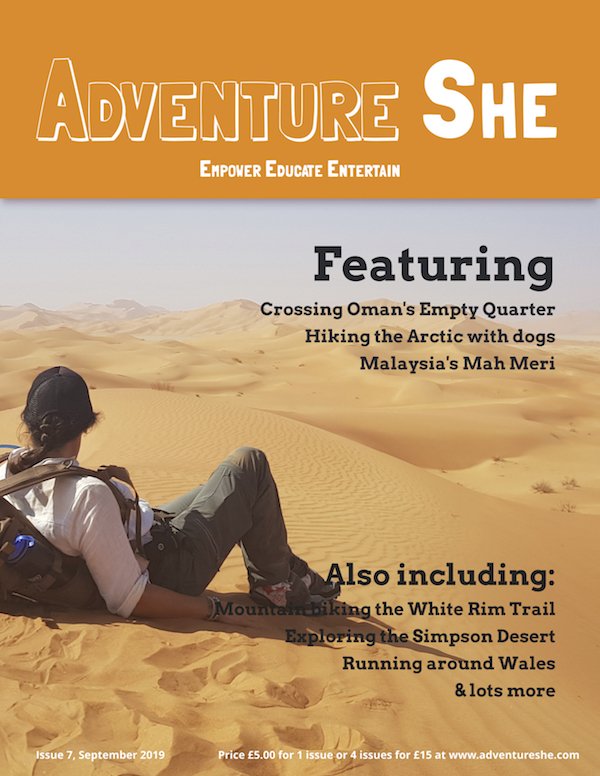 Adventure She Issue 7 September 2019 | Women exploring the world