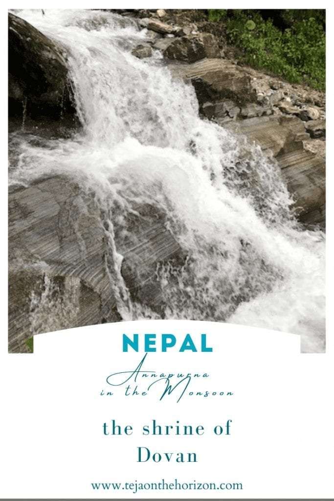 Annapurna in the Monsoon Day 6: The Shrine of Dovan | monsoon river crossing in Nepal