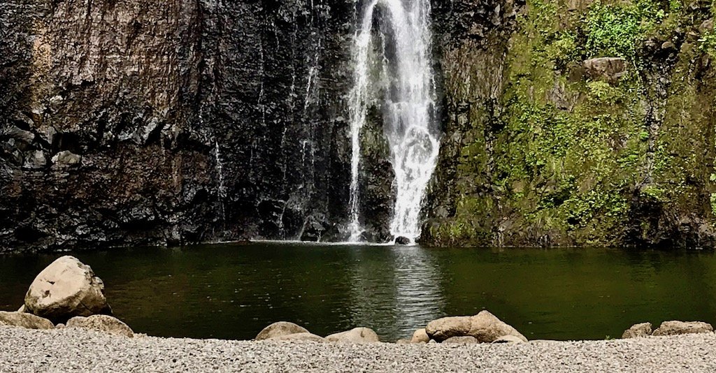 Discovering 3 Cascades Waterfall in the Faarumai Valley | travel guide on Teja on the Horizon | Faarumai waterfall | Les Trois Cascades