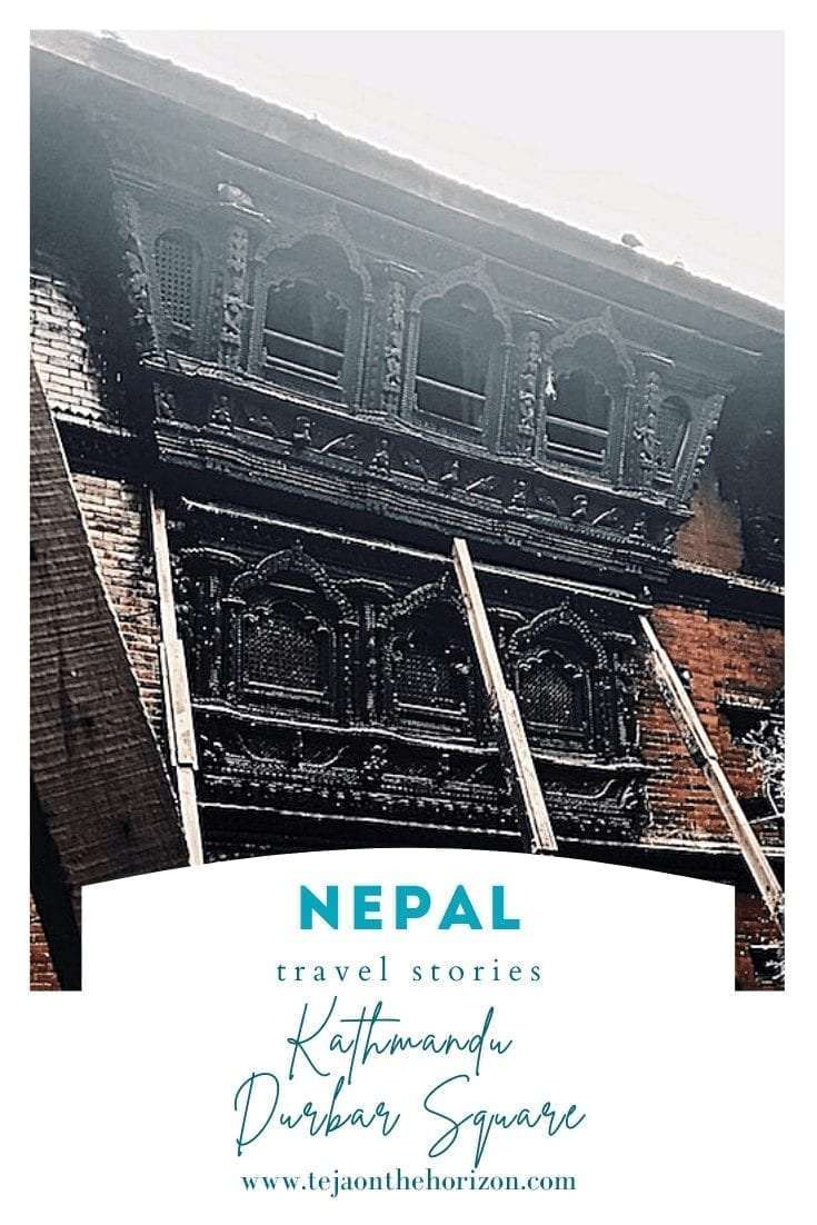 The Royal Kumari's casement windows at Kumari Ghar | child goddess virgin worship | A Glimpse of the Kumari in Kathmandu Durbar Square